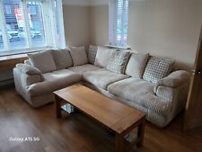 cream corner sofa for sale  BROMSGROVE