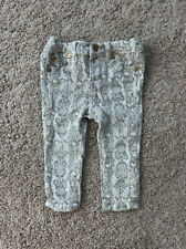Jeans elástico skinny bebê 7 For All Mankind estampa de pele de cobra 18 meses comprar usado  Enviando para Brazil