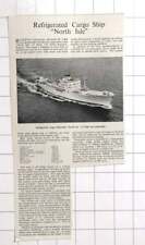 1964 The Refrigerated Cargo Ship "North Isle" comprar usado  Enviando para Brazil