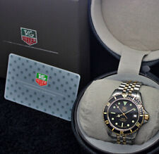 Usado, Vintage Tag Heuer 1000 *Mergulhador*Ref.980.020B Swiss Lumi Dial Caixa de Relógio e Papel comprar usado  Enviando para Brazil
