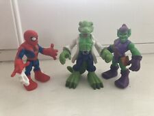 Playskool spiderman lizard for sale  BELFAST