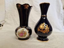 Limoges vases cobalt for sale  DURHAM