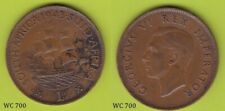 Usado, South Africa / Zuid Afrika 1d Penny 1943 (George VI) Coin comprar usado  Enviando para Brazil
