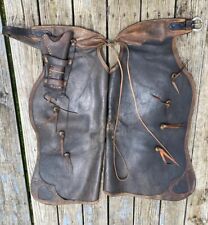Antique leather western for sale  Newport
