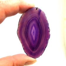 Purple agate slice for sale  BLACKPOOL