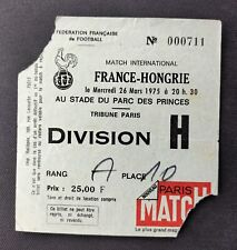 Ticket hongrie 1975 d'occasion  Loon-Plage