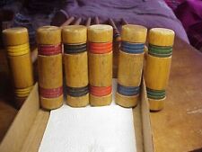 Vintage croquet mallets d'occasion  Expédié en Belgium