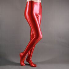 Usado, Plus M-XL Women SHINY Wetlook Tights Satin Glossy Semi Opaque Silky Pantyhose comprar usado  Enviando para Brazil