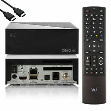 VU+ Zero 4K 1x DVB-S2X Multistream Linux UHD PVR Ricevitore Smart HbbTV Mediateca usato  Spedire a Italy