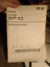 Roland XP-10 Manual Multitítmaral Sintetizador General MIDI segunda mano  Embacar hacia Argentina