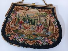 Antique tapestry handbag for sale  Shipping to Ireland