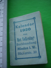 Portemonnaie kalender 1920 gebraucht kaufen  Volkmarsen