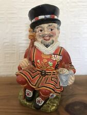 Burleigh ware beefeater for sale  STOKE-ON-TRENT