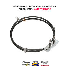 Résistance circulaire 2000w d'occasion  Herblay