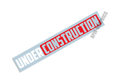 Construction windshield banner for sale  Long Beach
