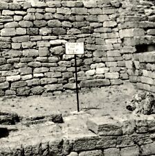 Used, Vintage photograph card Troy Canakkale Hissarlik Turkey archaeological site #5 for sale  Shipping to South Africa