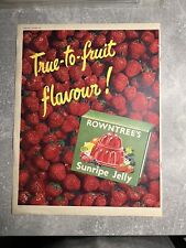 Rowntree sunripe jelly for sale  KENILWORTH