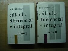 Cálculo diferencial e integral Piskunov cálculo diferencial e integral 1969 segunda mano  Embacar hacia Argentina