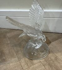 Glass eagle paperweight for sale  EASTBOURNE