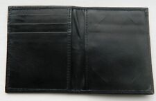 Slim black leather for sale  WREXHAM