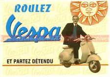 VESPA Scooter Affiche : Carte Postale Moto Postcard #0304 comprar usado  Enviando para Brazil