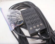 Clean Solid Rapco 100' pés cabo cobra áudio profissional 16x4 caixa 16 entradas 4 devoluções XLR comprar usado  Enviando para Brazil