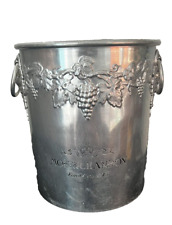 Moet Chandon Champagne Aluminium ARGIT Vine Design Bucket Cooler 1980S for sale  Shipping to South Africa