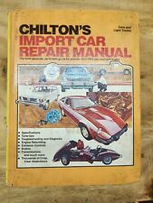 Chiltons import 1973 for sale  Fincastle