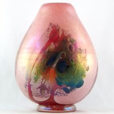 Vase verre irisé d'occasion  Vallauris