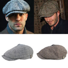 Men wool newsboy for sale  Shipping to Ireland
