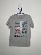 Camiseta Champion masculina tamanho 5 cinza manga curta tema esportivo comprar usado  Enviando para Brazil