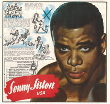 Sonny Liston Boxer Boxeo Coleccionista Inserto Serie de 1959, usado segunda mano  Embacar hacia Argentina