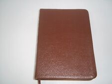 Bíblia referência corrente Thompson KJV Kirkbride couro marrom letra vermelha 1964 comprar usado  Enviando para Brazil