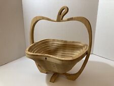 Wooden apple shaped for sale  Rockford
