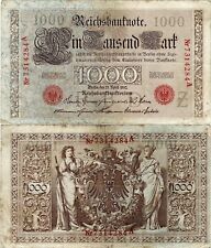 Banknote reichsbanknote 1000 gebraucht kaufen  München