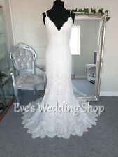 Used, Wilderly bride ''Adelaide'' ivory/champagne wedding dress UK 8 for sale  Shipping to South Africa