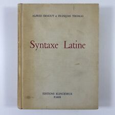Syntaxe latine alfred d'occasion  Massy