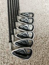 Used, Callaway Golf X2 HOT Iron Set 6,7,8,9,P,A Graphite Shaft Flex for sale  Shipping to South Africa