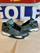 Talla 9 - Jordan 4 Retro Certeal 2015 Verde Negro Blanco Restauración Proyecto, usado segunda mano  Embacar hacia Mexico