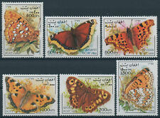Selos do Afeganistão 1998 MNH borboletas manto de luto borboleta conjunto 6v comprar usado  Enviando para Brazil