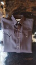Chemise western marron d'occasion  Toulouse-