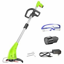 Cordless Garden Mower Portable Electric Lawn Trimmer Grass Cutter Weed Edger US for sale  Shipping to South Africa