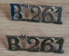 Badge pair 261 for sale  WAKEFIELD