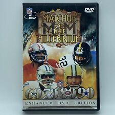 Matchup of the Millennium DVD OOP 2001 NFL Football Dynasties Steelers Packers for sale  Shipping to South Africa