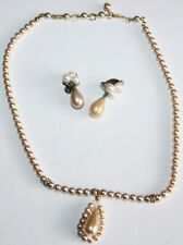 Perlenkette zuchtperlen anhän gebraucht kaufen  Thaleischweiler-Fröschen