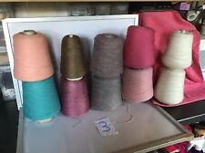 Knitting wool cones for sale  CONGLETON