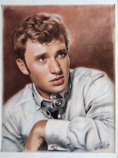 Portrait johnny hallyday d'occasion  Bois-Colombes