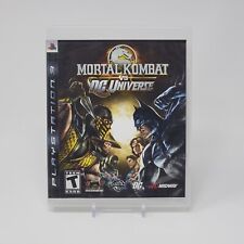 Mortal Kombat vs DC Universe (PlayStation 3 PS3) Black Label estojo e disco TESTADO comprar usado  Enviando para Brazil