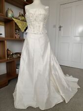 Wedding gown silk for sale  PRESTON