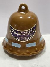 Garrafa de cerâmica miniatura vazia Real West Country creme xerez britânico comprar usado  Enviando para Brazil